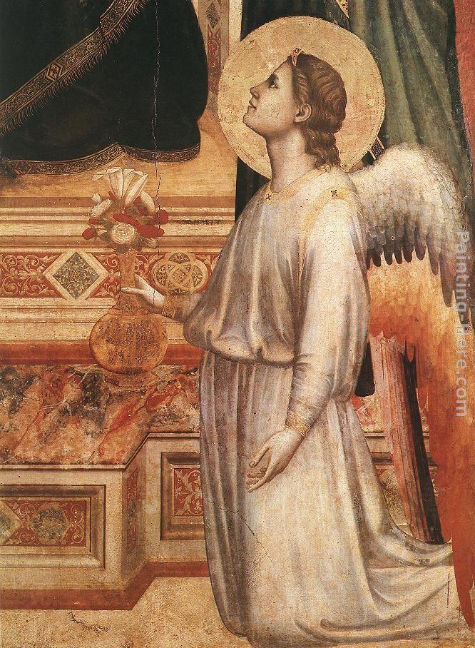 Giotto Ognissanti Madonna [detail 2]